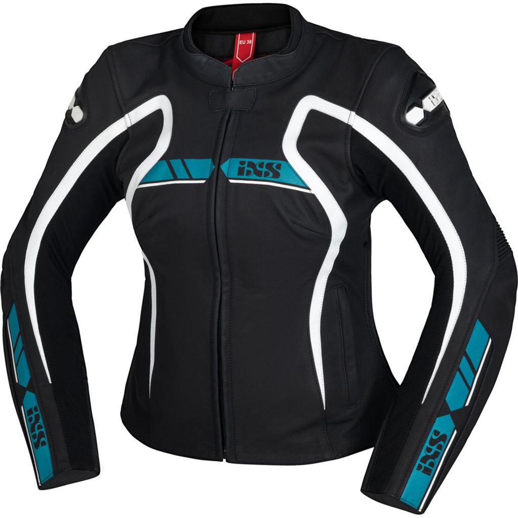iXS Sport LD Damen Jacke RS-600 1.0 schwarz-türkis 40D Produktbild 