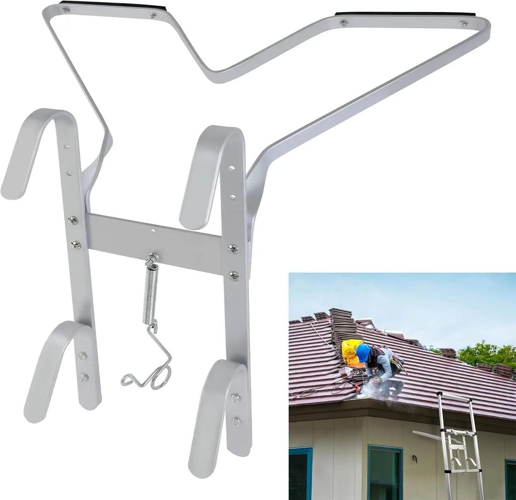 Leiter-Abstandhalter - V-Typ - Für Dachleitern - Für Anlegeleitern - Für Kombi-Leitern - Montageset