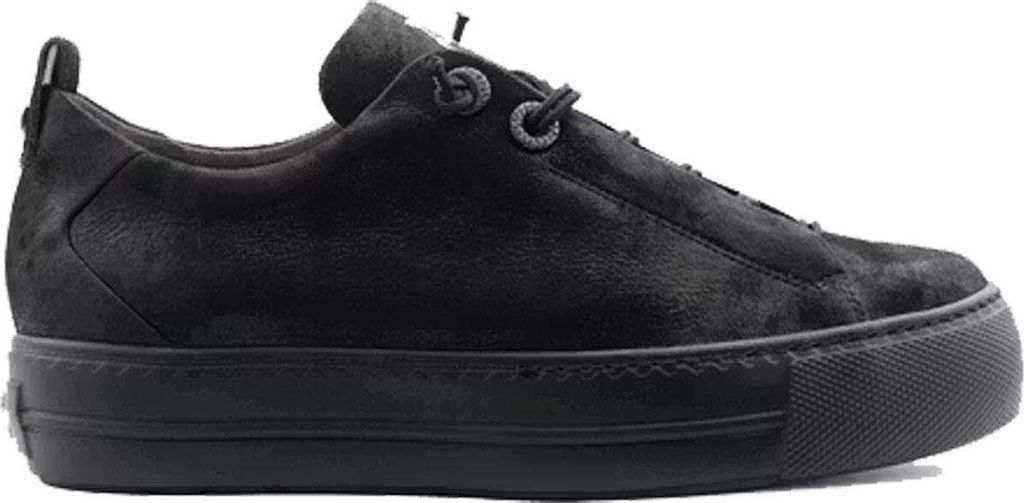 Paul Green Damenschuhe sportlicher Schnürer Schwarz Freizeit, Schuhgröße:EUR 39 | UK 6