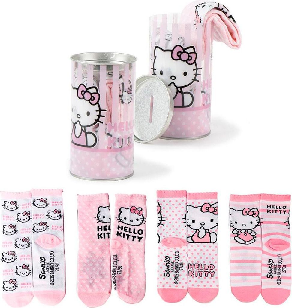 Cerda Group Hello Kitty 4 Pairs Socken EU 35-38 EU 35-38