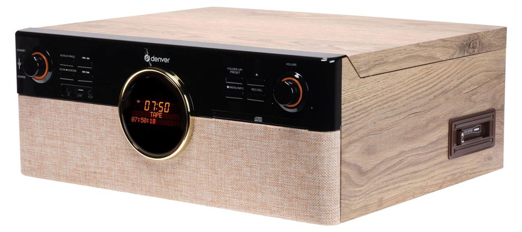 Denver MRD-180 Retro hudobné centrum s prehrávačom platní, Obrázok produktu 