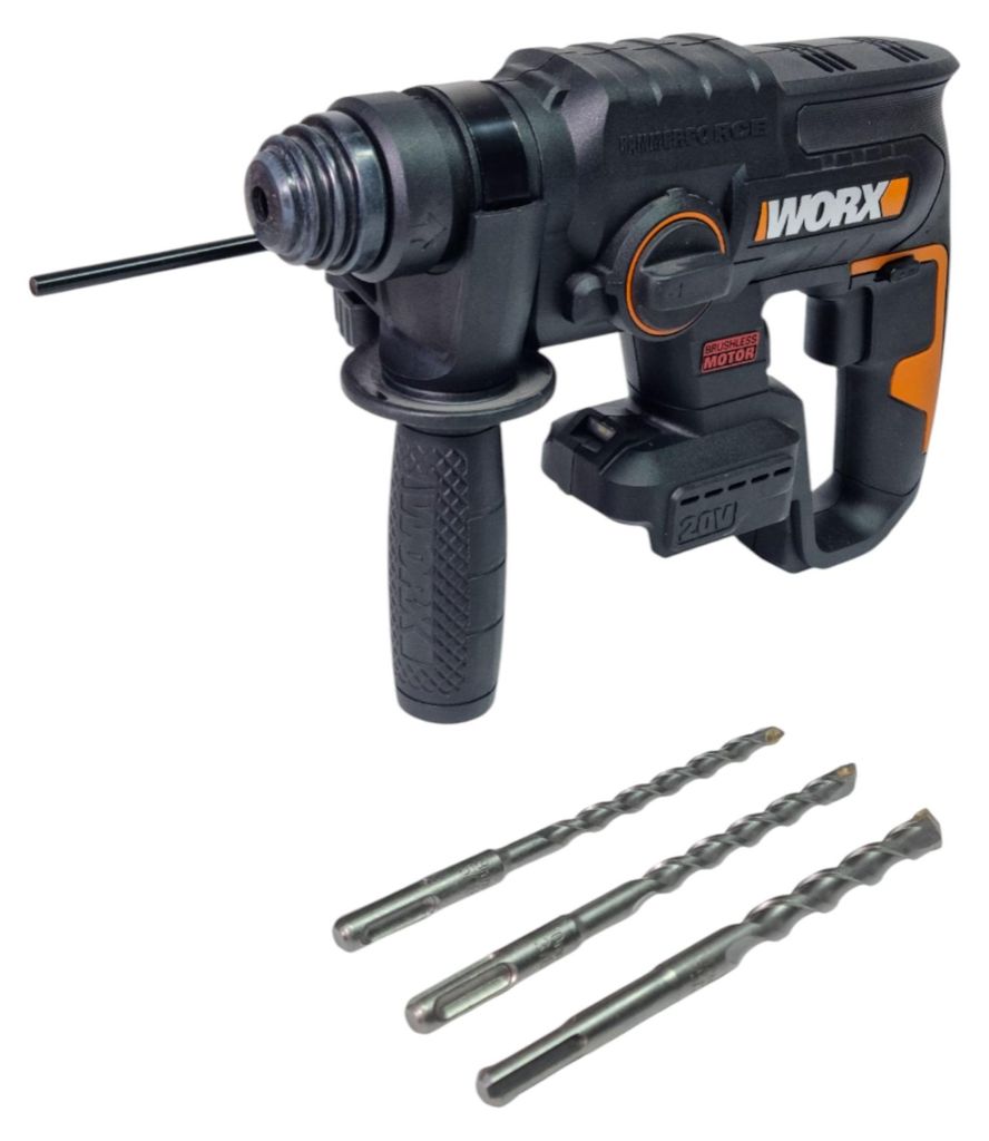 Martello combinato a batteria Worx WX381.9 20 V 2,0 J SDS Immagine del prodotto 