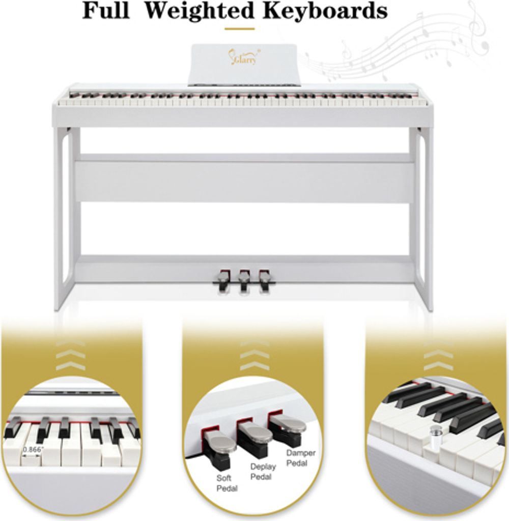 FCH Elektro Klavier Digital E-Piano mit 88 Tasten Produktbild 7