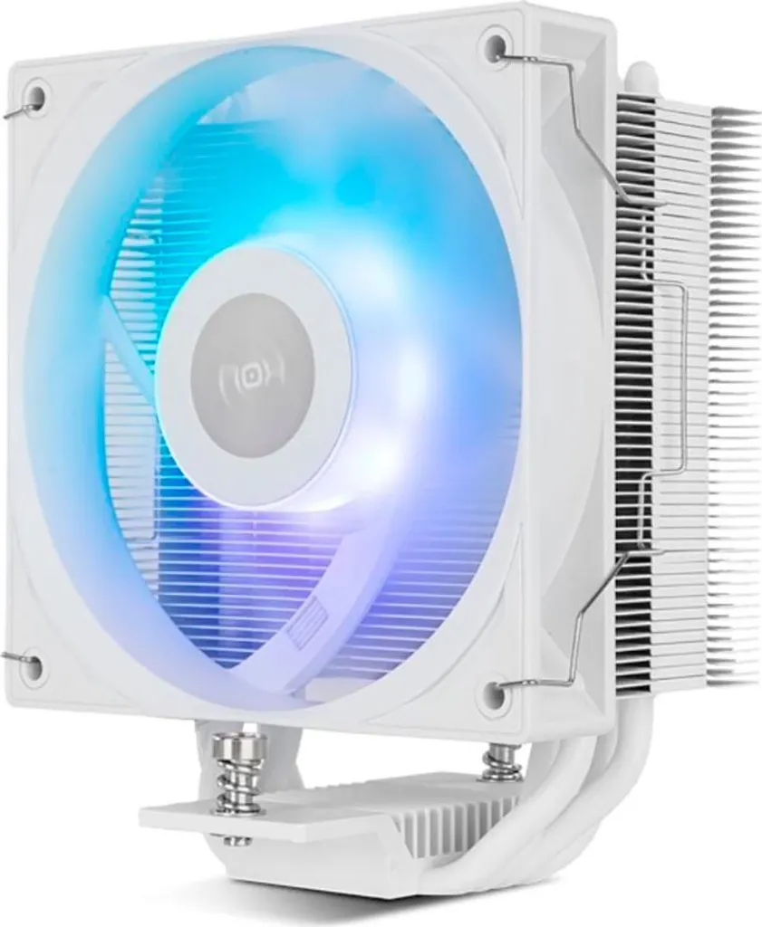 Air Cooler CPU Nox Hummer R-400 ARGB Blanc idéal pour le gaming silencieux