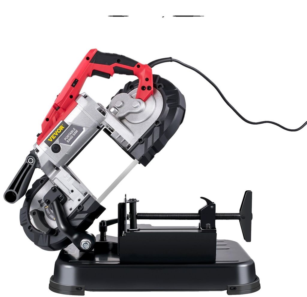 VEVOR Bandsäge 12,7 cm Schnittgröße, 1100 W 10 A Sägeband Produktbild 