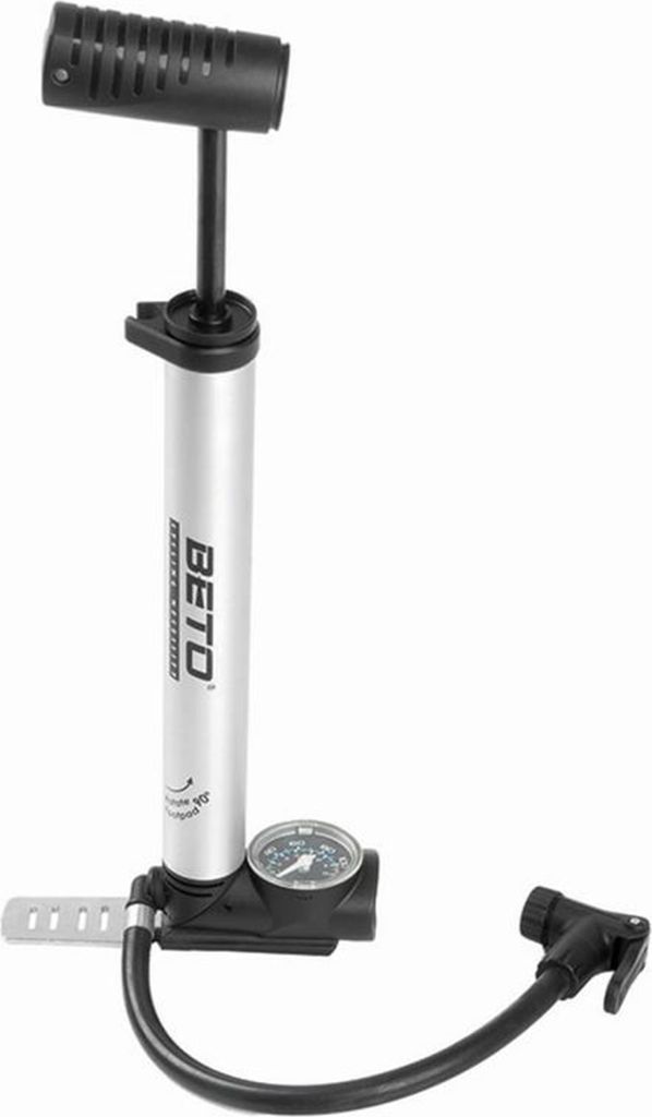 Beto Fahrradpumpe Minipumpe Standpumpe mit Manometer