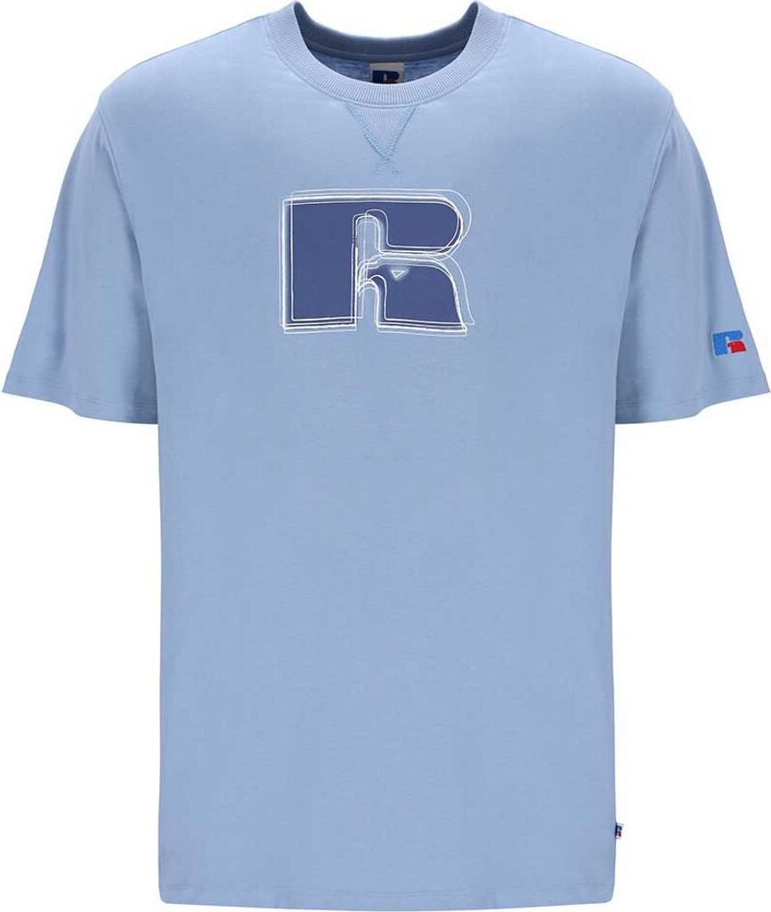 Russell Athletic Emt E36101 Kurzarm-t-shirt Blau S Mann Blau S