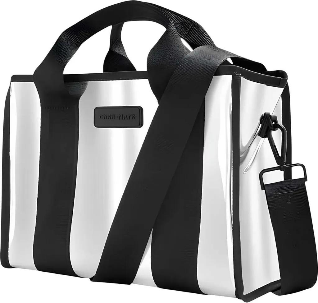 Case-Mate Mini Tote Bag Silver Chrome - La Borsa per Tutti i Giorni