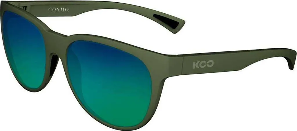 Lunettes de soleil Koo Vert doré miroité CAT3 pour cyclisme de route