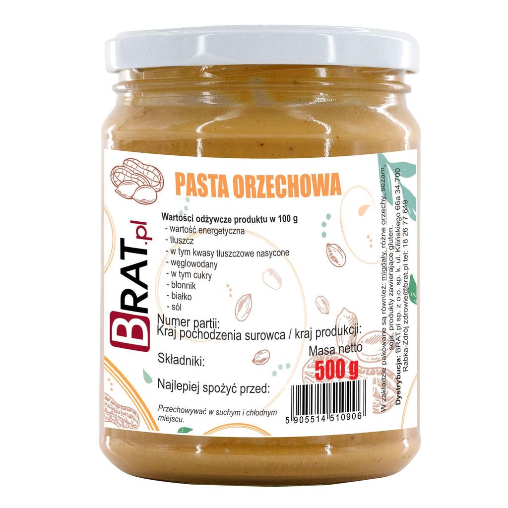 Orechová pasta 500g Obrázok produktu 