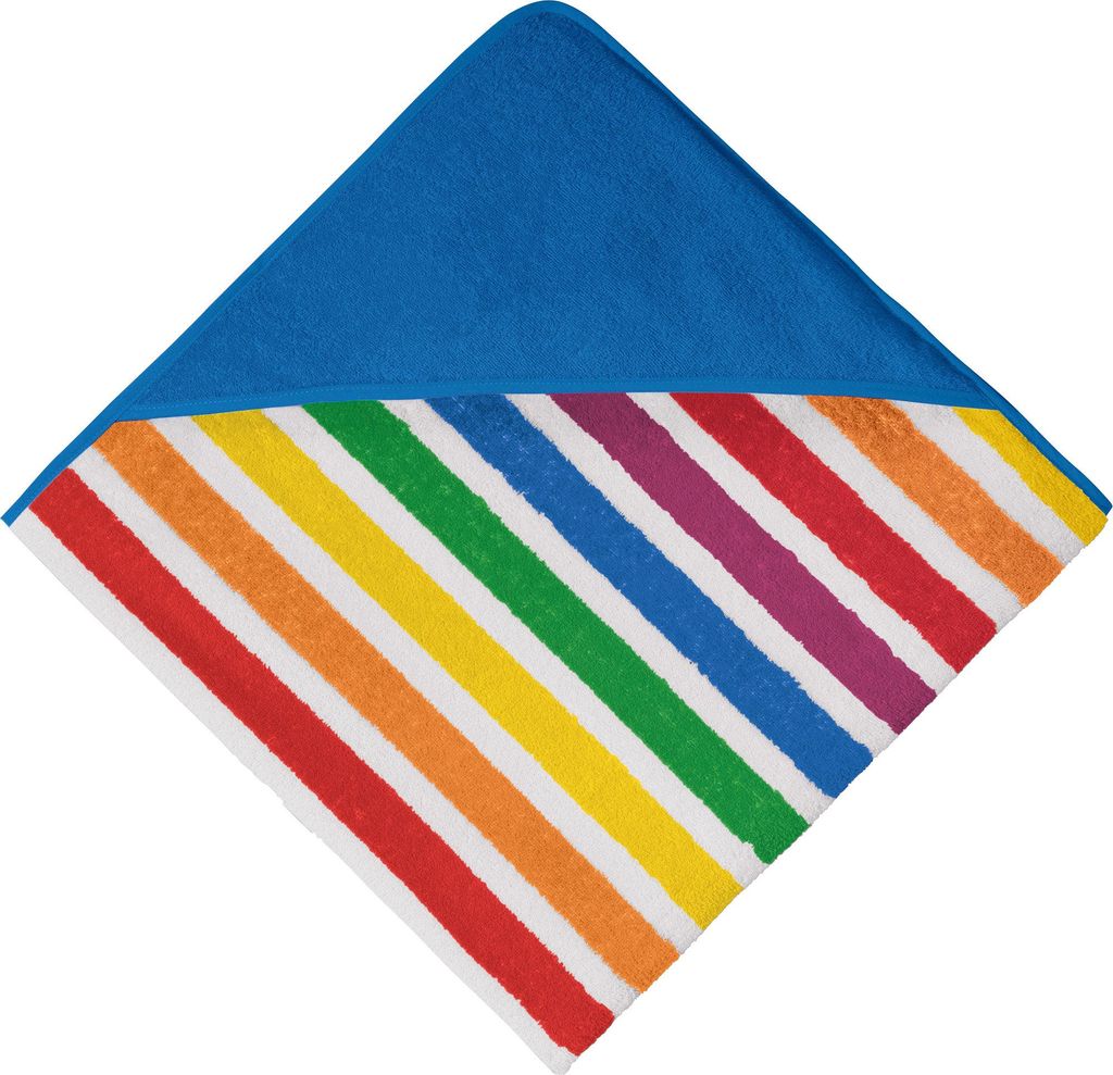 Erwin Müller Kapuzenbadetuch bunt 140x140 cm
