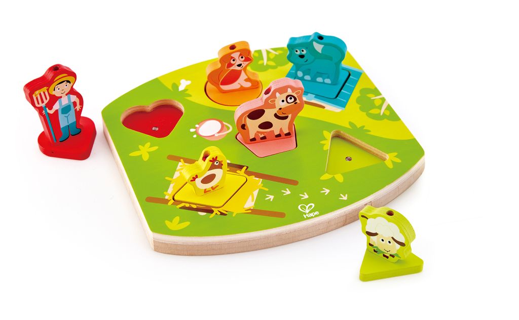 Bauernhof-Geräusche-Puzzle Produktbild 
