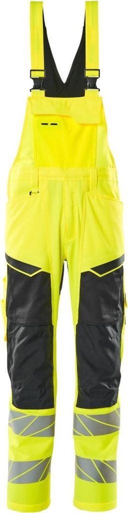 MASCOT 19569-236-1709-82C56, Overall, Unisex, Schwarz, Gelb, 82C56, 1030 mm, 82 cm
