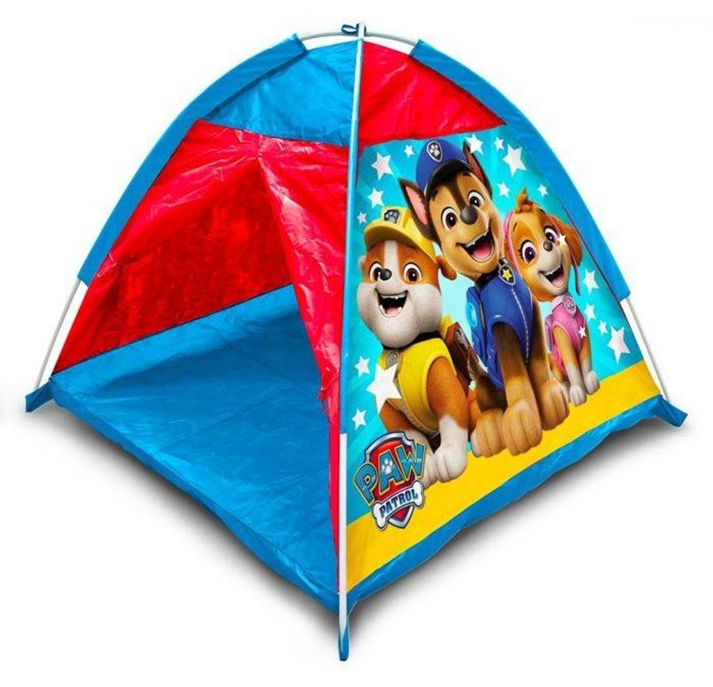 Spielzelt, PAT'PATROUILLE Design, 112 x 112 x 94 cm, Dome Zelt, Blau, Innen- und Außenbereich geeignet