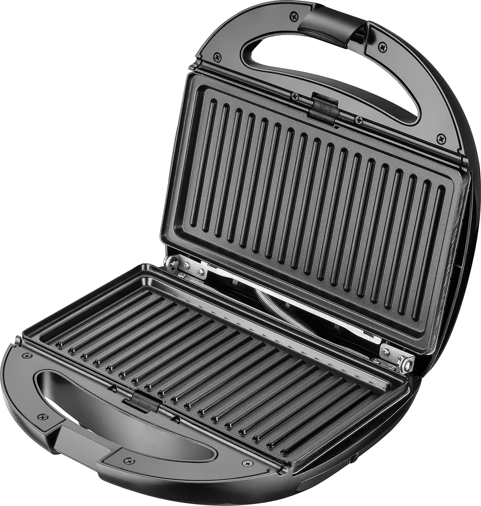 Piastra Sandwich Adler AD 3040 1200W 5 Piastre Inox Nero Grigio