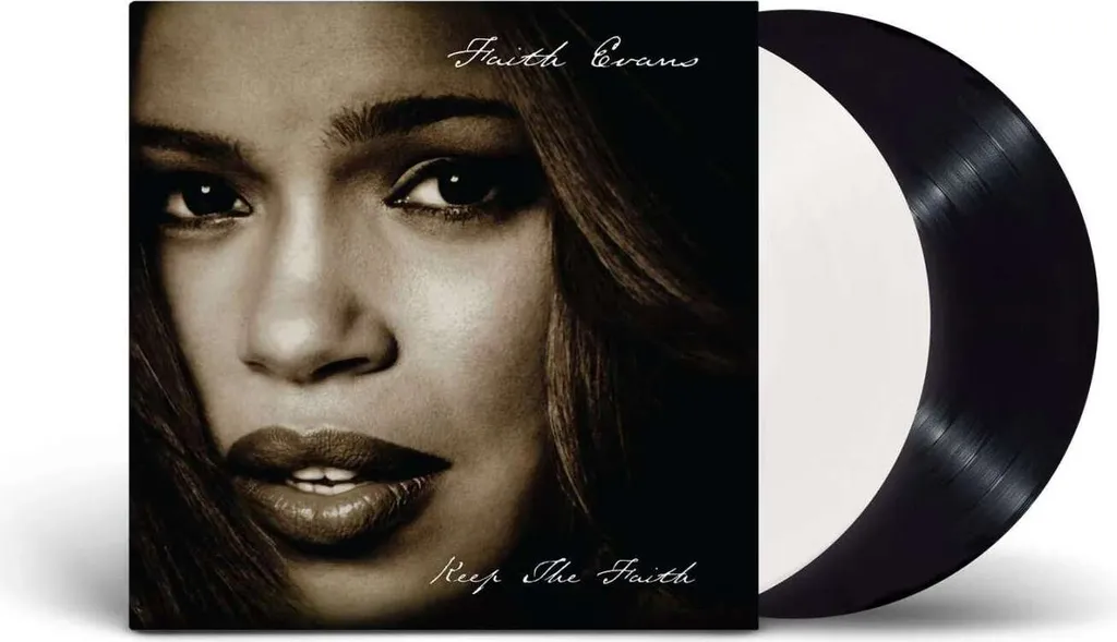 Keep The Faith Vinyle Blanc et Noir en Édition Limitée pour Collectionneur