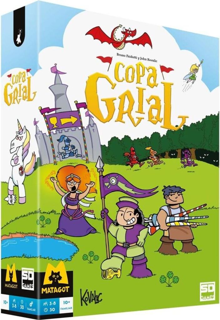 Spanisches Copa Grial Brettspiel