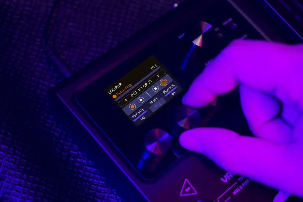 Valeton GP-100 Multi-effet Compact avec Boîte à Rythmes et Looper Pro - 2