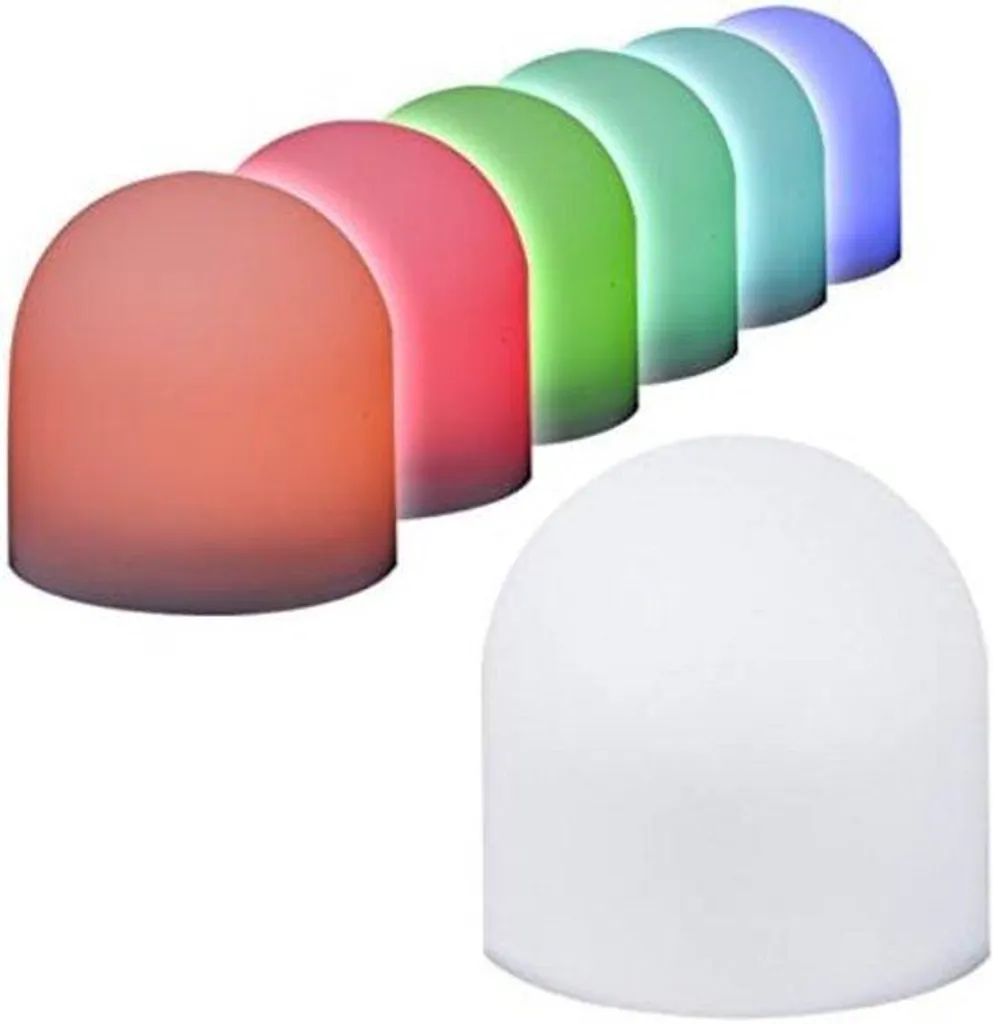 Décoration de table lumineuse LED sans fil avec piles pour le jardin