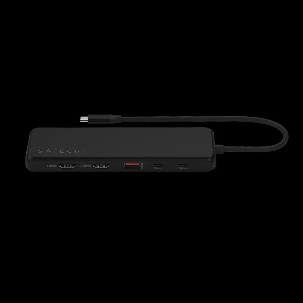 Hub USB-C Satechi 13-en-1 : Solution Triple Écran pour PC Windows Manque Ports - 6