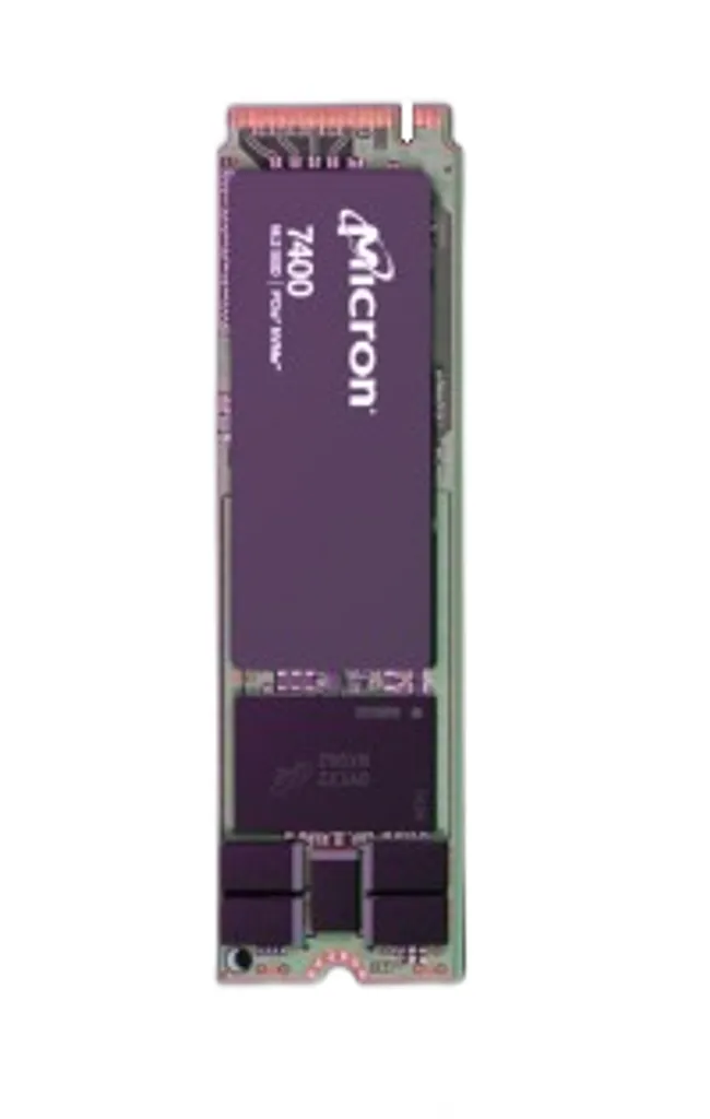 Micron 7400 MAX 800 Go SSD NVMe PCIe 4.0 3D TLC Endurance Entreprise M.2