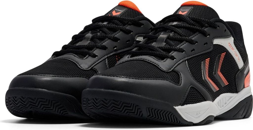 Hummel Court Control Ii Black/Red Black/Red 44