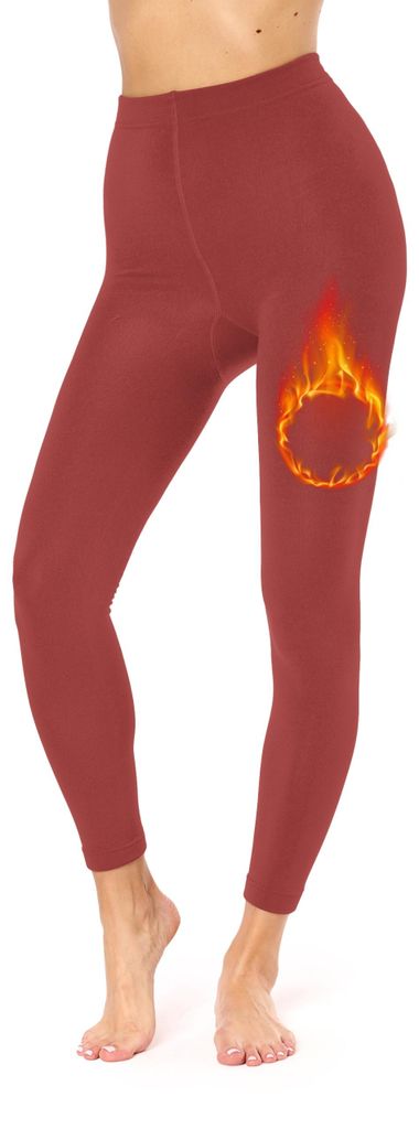 Merry Style Thermo Leggings Damen Gefütterte Thermoleggings Produktbild 