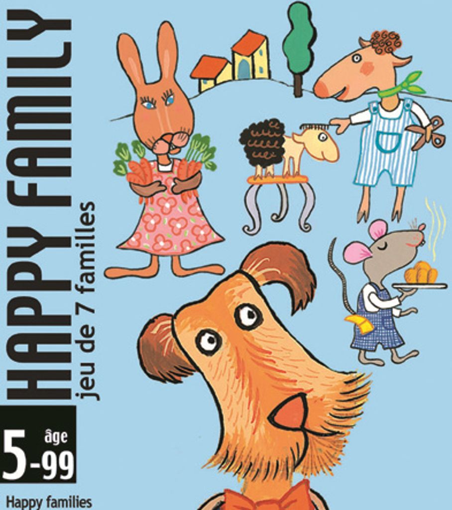 Djeco-Kartenspiele: Happy family