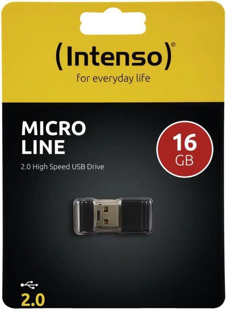 Intenso Micro Line - USB Flash disk - 16 GB - USB 2.0 - Obrázek produktu 