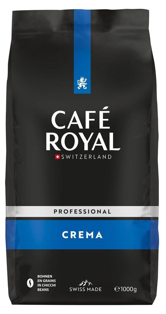 Café Royal Crema ganze Bohne 1kg Produktbild 