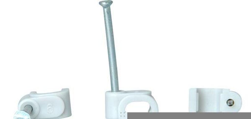 Kopp Iso-Nagelschellen Sortiment Iso-Schellen Stahlnadel für 2-adrige Flachleitung 50 Stück