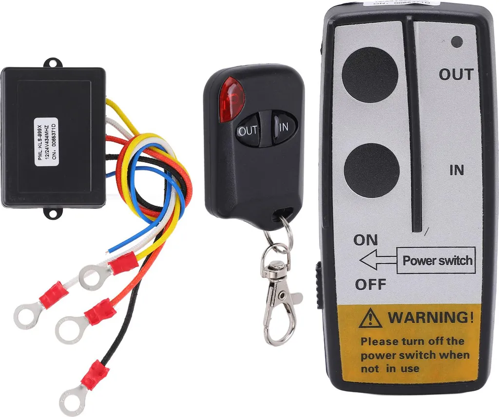 Kit Wireless Verricello 12V 24V Portata 75ft Accessori Universali