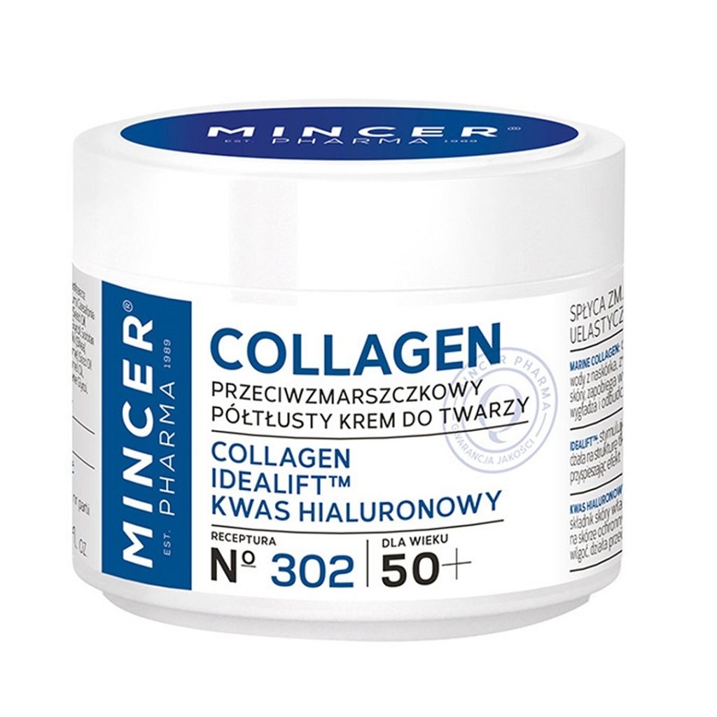 Mincer Pharma Collagen 50+ Anti-Falten Halbfettcreme Nr. Produktbild 