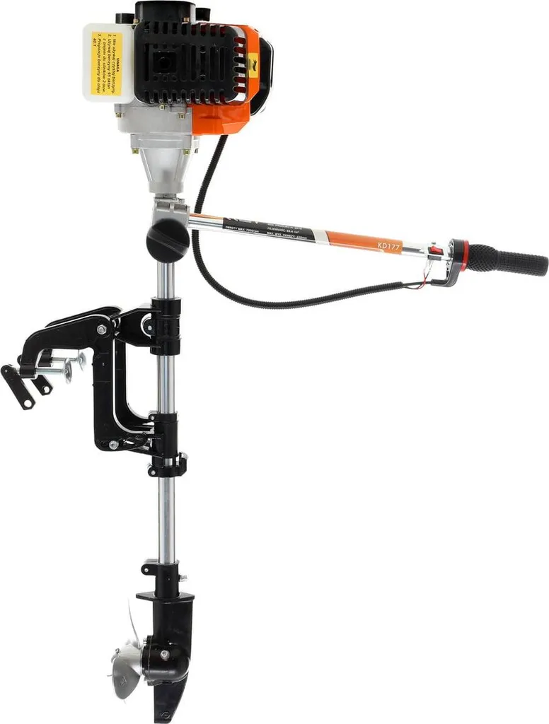 Moteur marin hors-bord Kraft&Dele KD177 de 4,3kW à 2 temps robuste