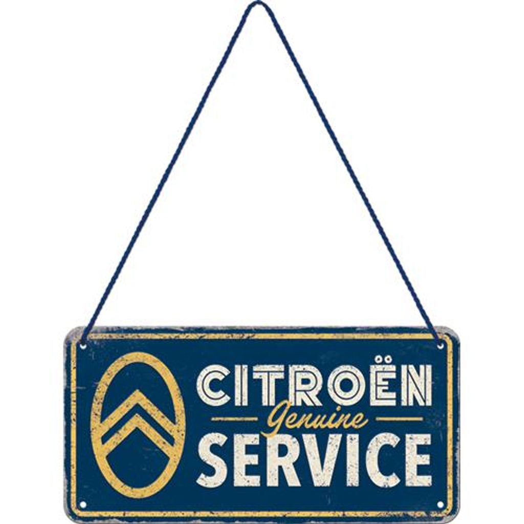 Plechová Cedule Citroën Genuine Service | Kaufland.cz