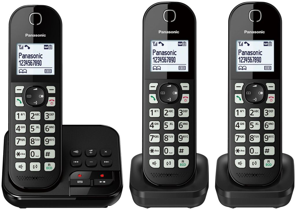 Panasonic KX-TGC 463GB, DECT-Telefon, Kabelgebundenes Produktbild 