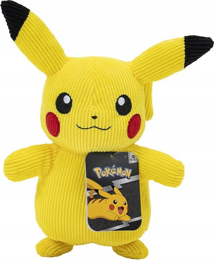 POKEMON Velours côtelé 20cm Pikachu W5 PKW2887 02442 Image du produit 