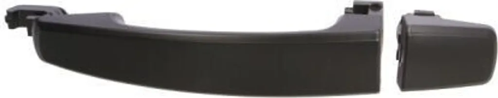 Poignée de porte robuste OE 13255661 en ABS noir pour Opel Astra H