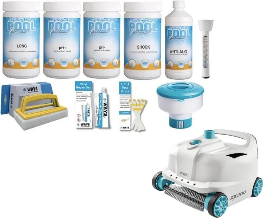 Aspirateur Automatique Deluxe et Pack d'Entretien WAYS Large Capacité