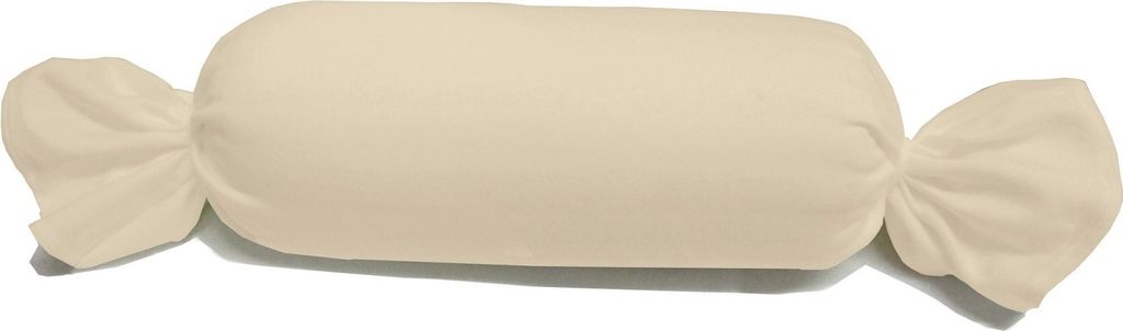 Nackenrollenbezug 15x40 cm : Farbe - Natur