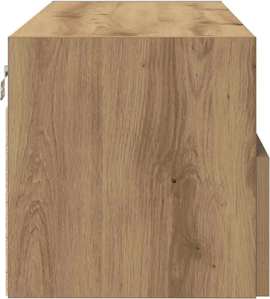 Maison Exclusive - Mobile TV 2 pezzi in rovere Artisan 100 x 30 x 30 cm - 8