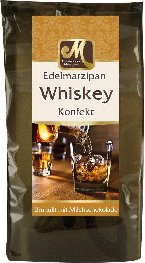 Odenwälder Edelmarzipan Whiskey Konfekt mit Produktbild 