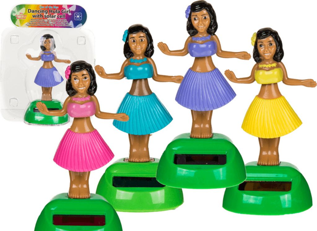 OOTB Bewegliche Figur Hula Girl mit Solarzelle Produktbild 