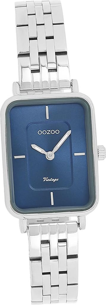 Oozoo Metall Damen Uhr sunray Analog Quarzuhr Armband silber Vintage Series D2UOC20417