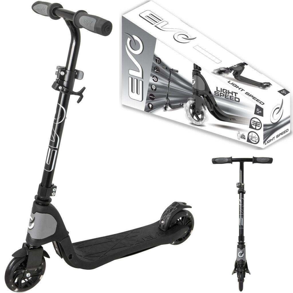 Evo Faltbarer Verstellbarer Kinder-Roller Light Speed Produktbild 