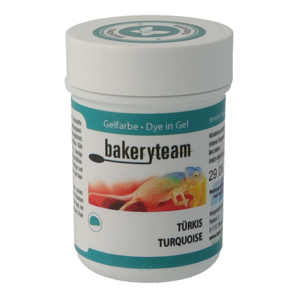 bakeryteam Lebensmittelfarbe 35g Türkis