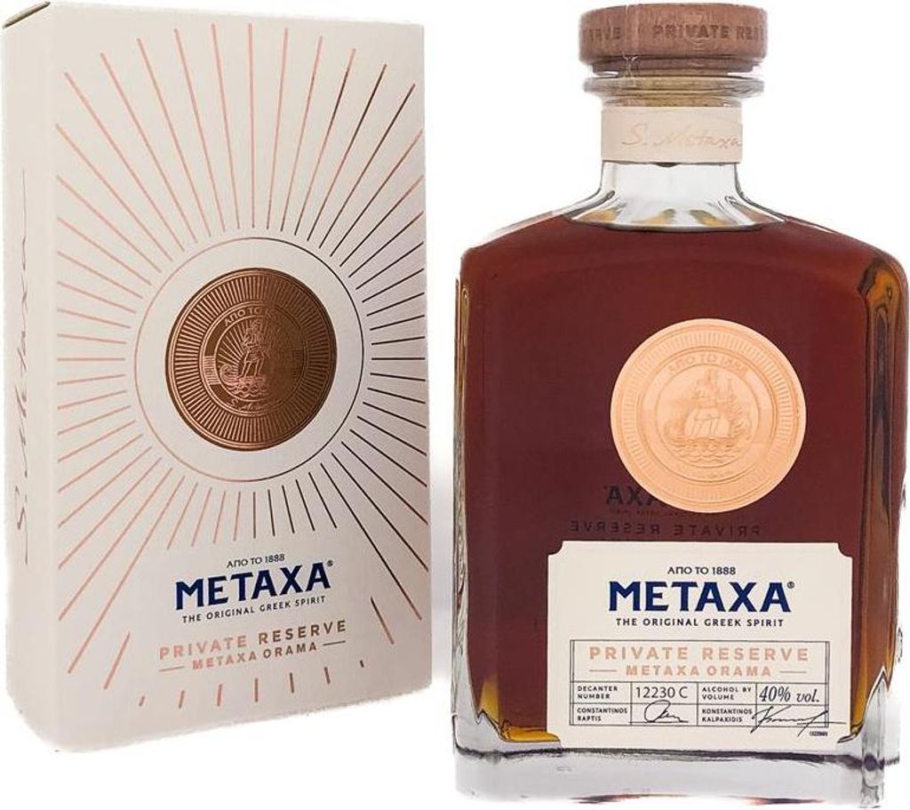 Metaxa Private Reserve + Box 700ml 40% Vol. Produktbild 