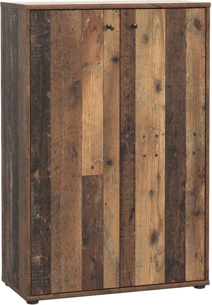 Kommode Beistellschrank Holzschrank Anrichte Standschrank Schrank "Tembi III" Old Wood Vintage