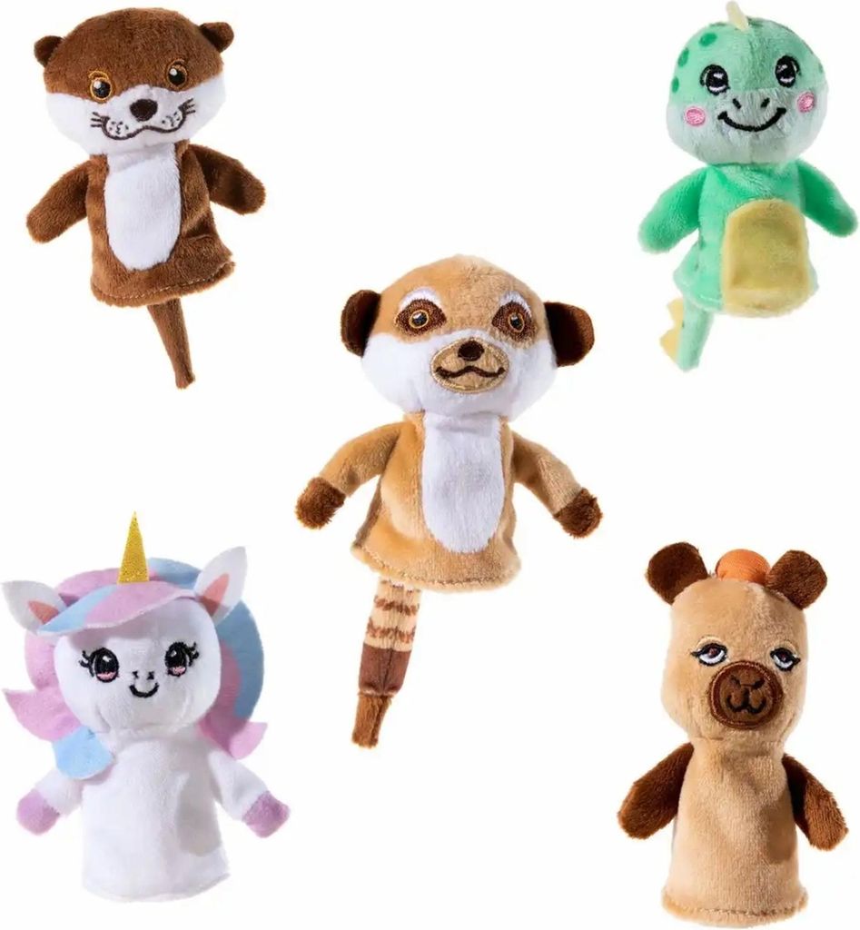Heunec FINGERPUPPEN-SET 5-krotny rozmiar 10 cm Zdjęcie produktu 