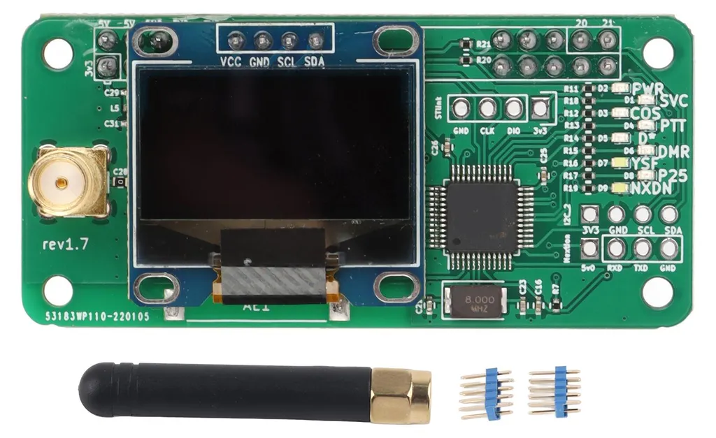 Kit Hotspot Radioamateur MMDVM UHF VHF pour Accès Réseaux DMR et D-Star